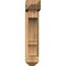 Ekena Millwork Balboa Arts and Crafts Smooth Bracket w/ Offset Brace, Western Red Cedar, 5 1/2"W x 18"D x 26"H BKT0604X18X26BOA03SWR - alternate 3